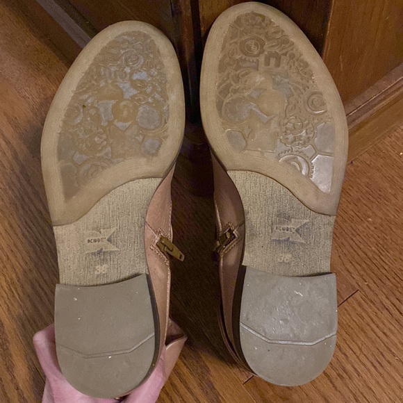 Dkode Leather tan booties Size 38 / 8 - Picture 5 of 11